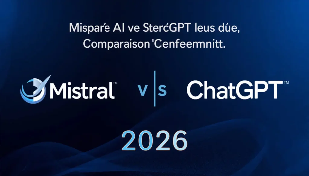 mistral ai vs chatgpt français 2026