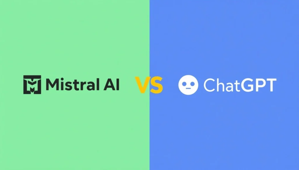 comparaison mistral ai chatgpt gratuit